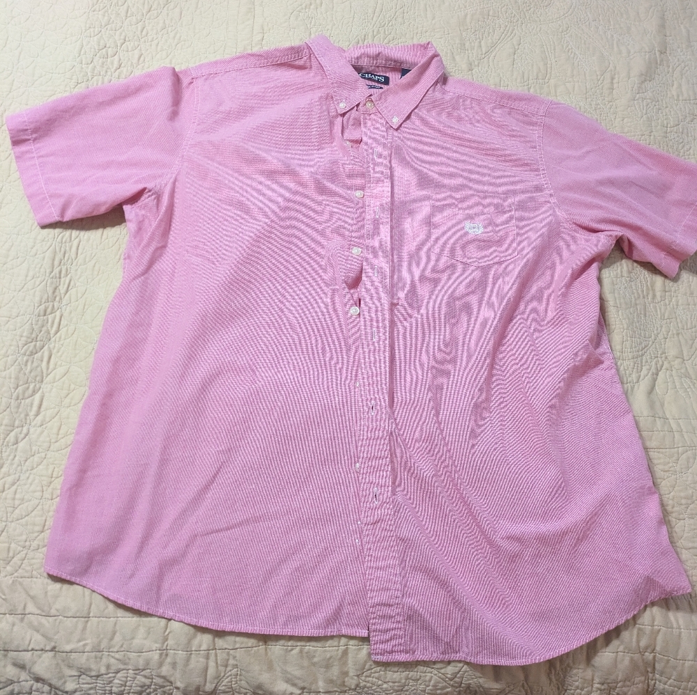 Lacoste Pink Casual Short Sleeve Shirt